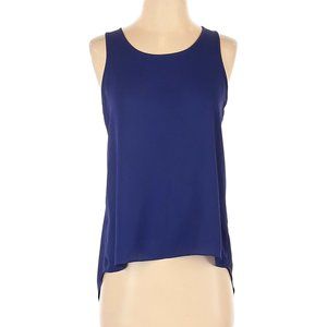 Express Blue Sleeveless Blouse Size XS